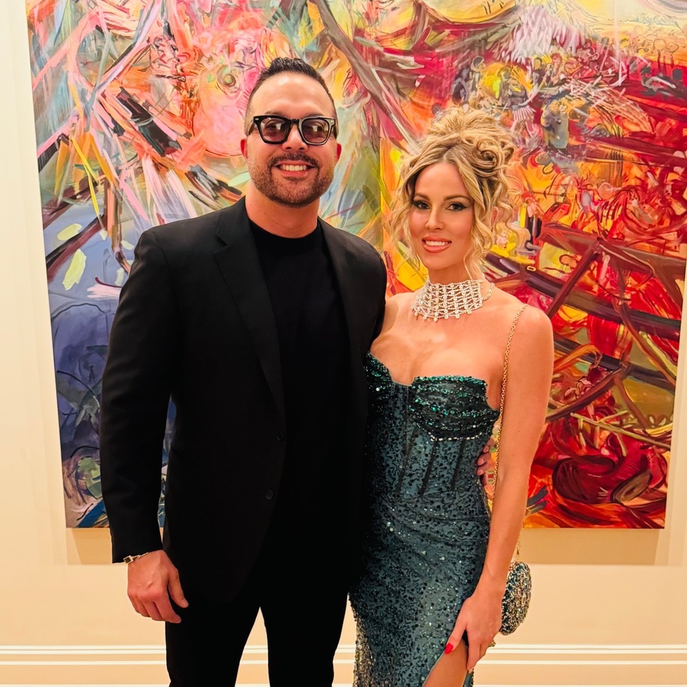 Revolve Silver Crystal Statement Necklace - image 5